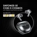 Fones de Ouvido Oraimo True Wireless Bluetooth – Design Premium Metalizado
