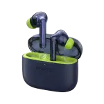 Fones de Ouvido True Wireless Bluetooth com Estojo de Carregamento (Azul e Verde)